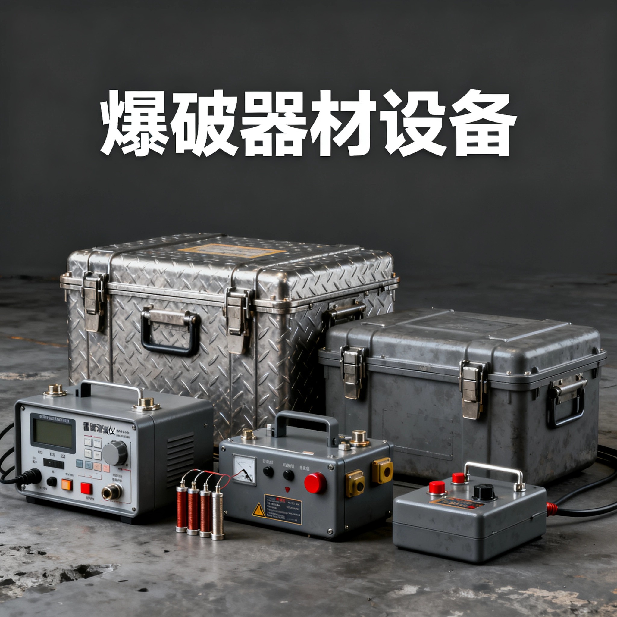 牟平爆破工程师的“兵器库”：常用器材一册通